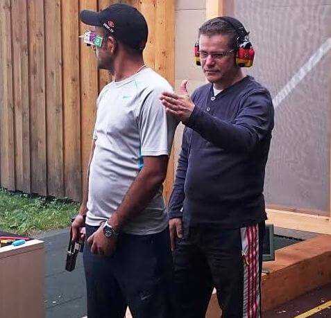 Vijay with Shumann