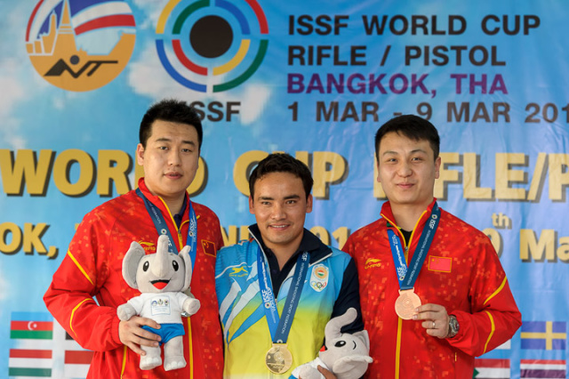 ISSF World Cup Rifle/Pistol 2016 - Bangkok, THA - Finals 50m Pistol Men